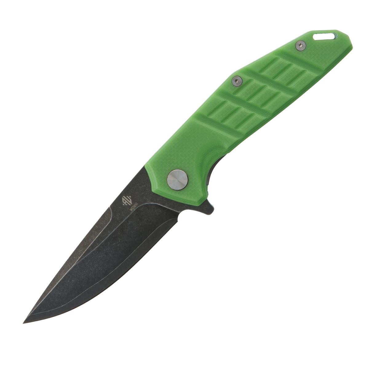 Womsi Falke nóż składany green G10 S90V