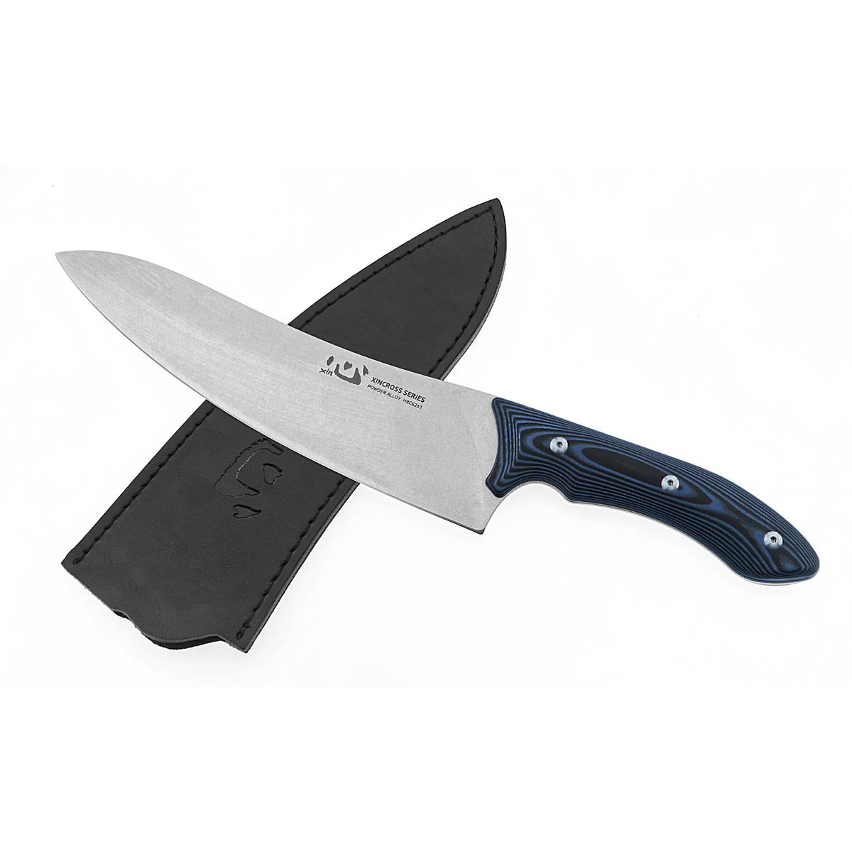 Xin Cutlery XinCross nóż szefa kuchni G10 blue
