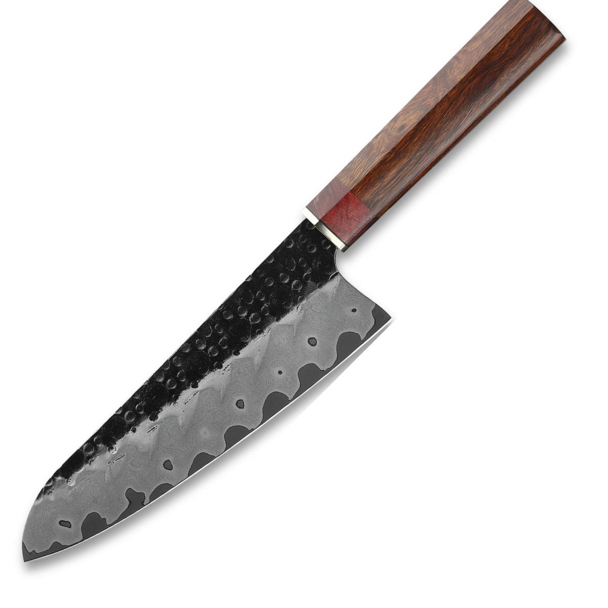 Xin Cutlery XinCraft 7" nóż santoku młotkowany